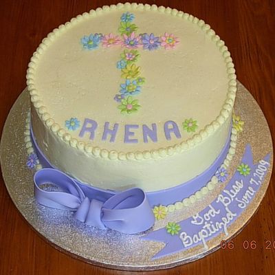 Baptism Cake