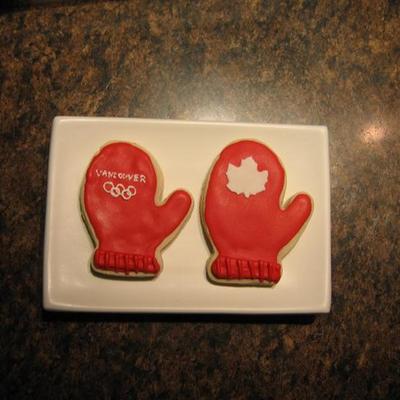 My 2010 Oylmpic Mitten Cookies