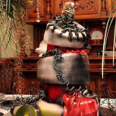 Masquerade Wedding Cake