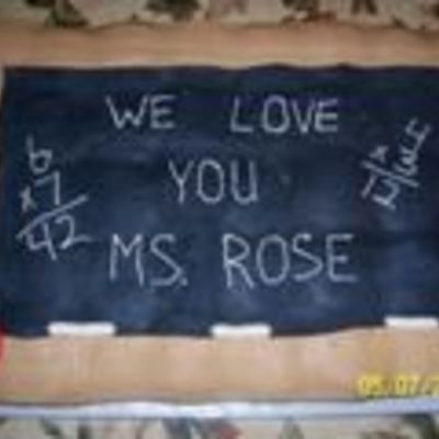 Teacher Appreciation Cake