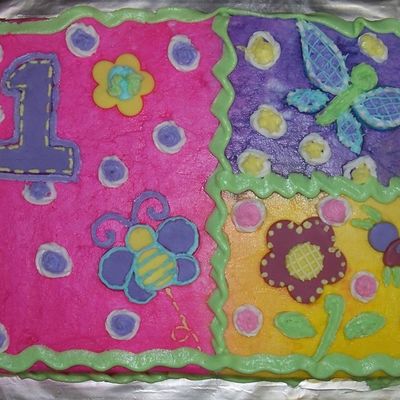 3 Color Birthday Cake