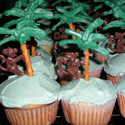 Jungle Cupcakes