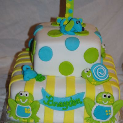 Frogs, Snails, And Puppy Dog Tails, First Birthday