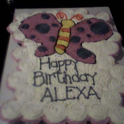 Butterfly Cupcakes Cake