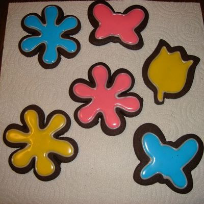 Spring Chocolate Cookies