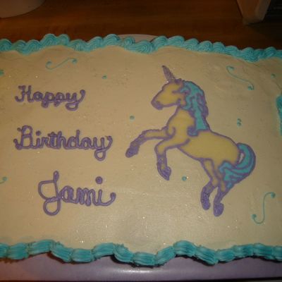 Unicorn Cupcake Cake