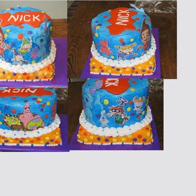 Nickelodeon Themed Cake