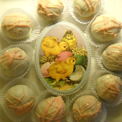 Easter Cake Balls
