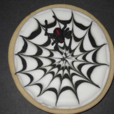 Spider Web Cookies