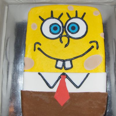 Spongebob Smash Cake