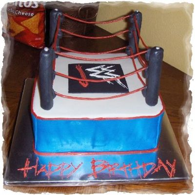 Wrestling Cake
