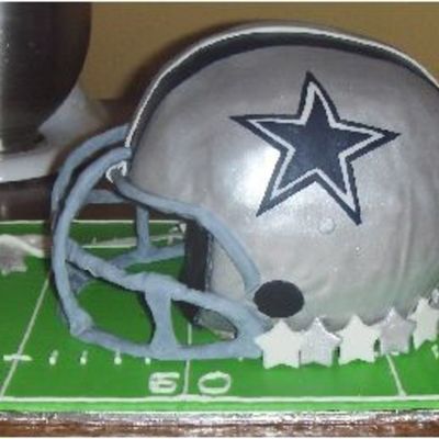 Helmet Groom's Cake