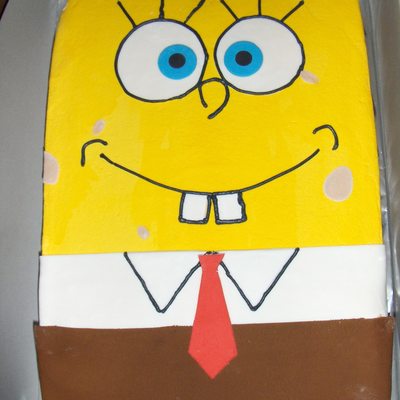 Spongebob Half Sheet Cake