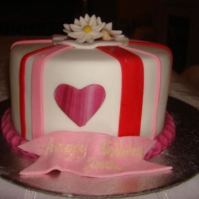 Valentine's Birthday Cake