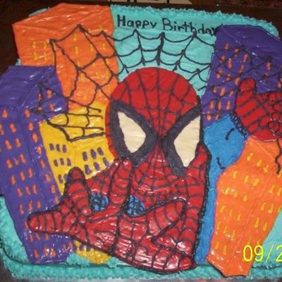 Spiderman Cake