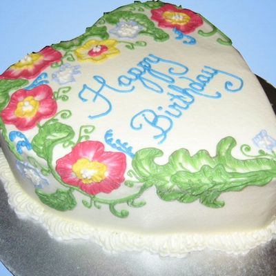 Brush Embroidery With Buttercream