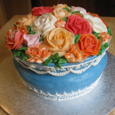 Wedgewood Inspired Cake