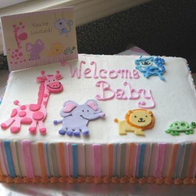My First Baby Shower Cake :)