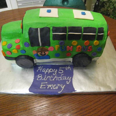 Fun Bus Cake