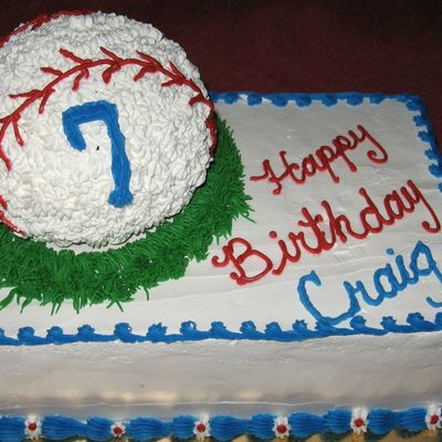 Baseball Cake