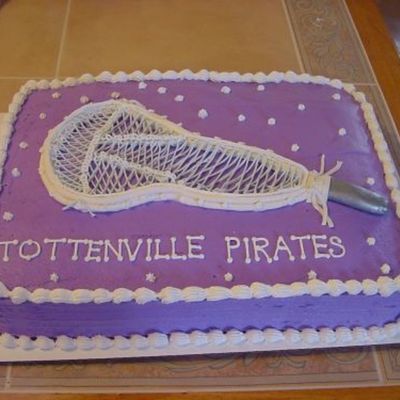 Lacrosse Cake