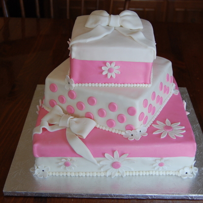 Gift Box Cake