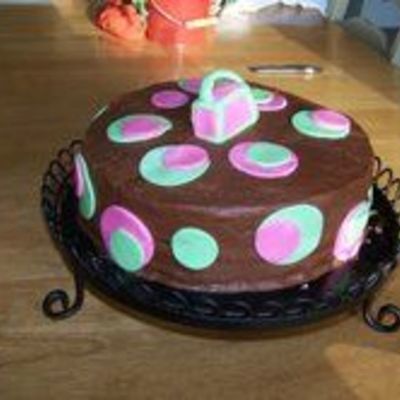 Chocolate Purse Cake