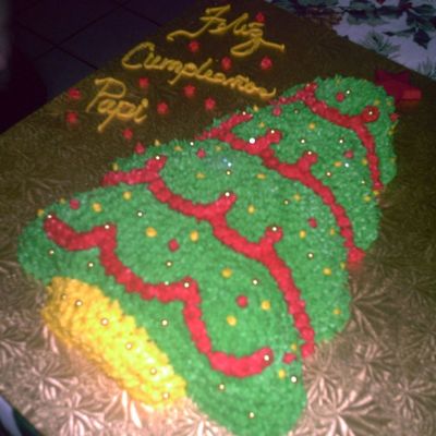 Birthday Christmas Cake For My Dad