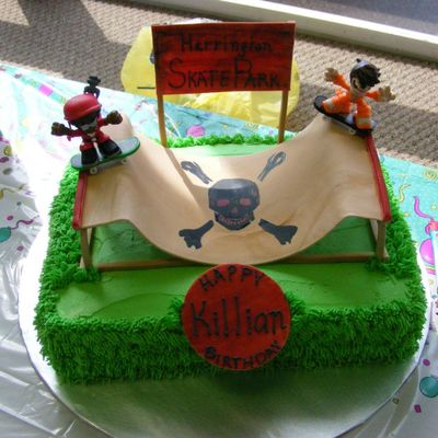 Skateboarding Cake