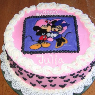 Mickey Minny Cake