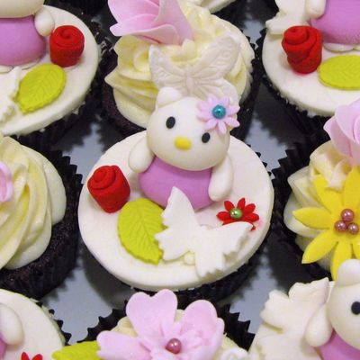 Hello Kitty Cupcake