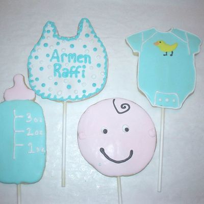 Baby Boy Cookies