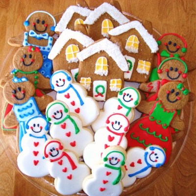 Christmas Cookie Tray