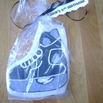 Hockey Skate Cookie