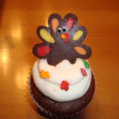 Turkey Cupcake