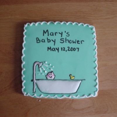 Baby Shower Cookie