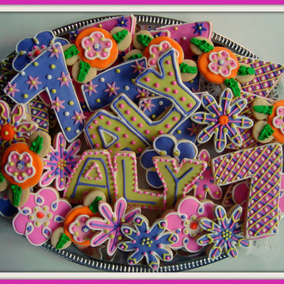 Aly's Birthday Cookies