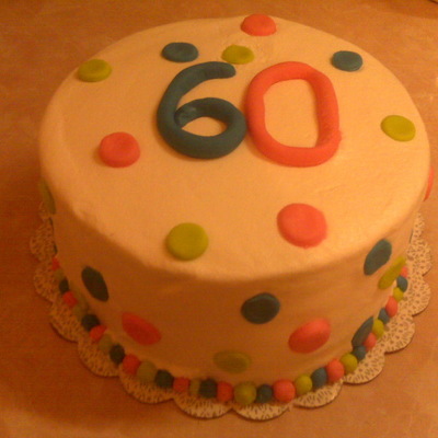 60Th Birthday Cake