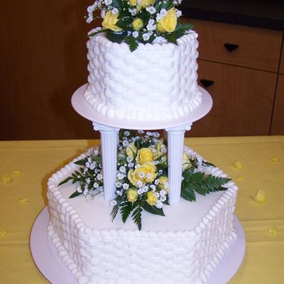 Wedding Shower With Fresh Flowers