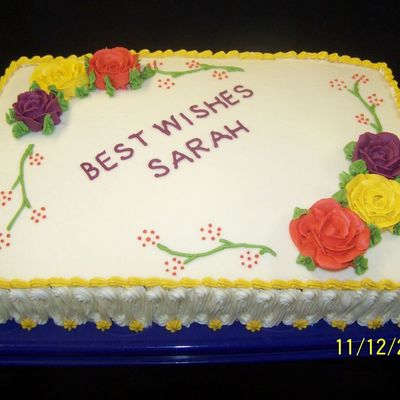 Best Wishes Sarah