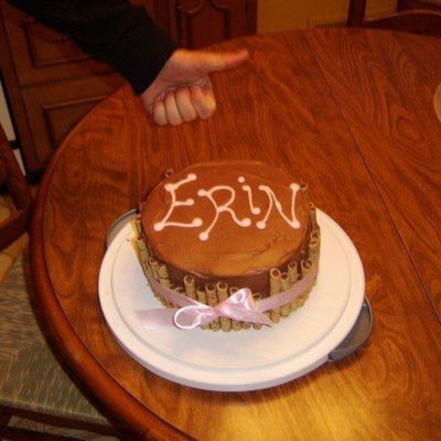 Pirouette Birthday Cake