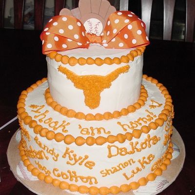 My Nephew's Baseball Team Cake