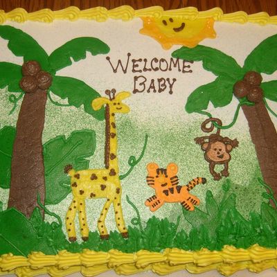 Baby Shower Rainforest