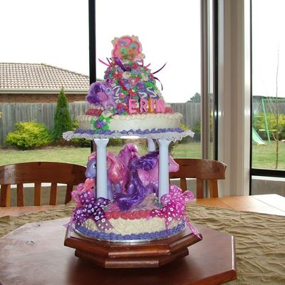 Carousel Cake