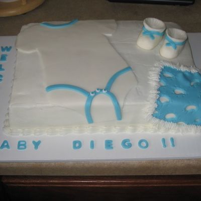 Onsie & Baby Bootie Baby Shower