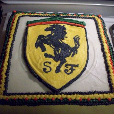Ferrari Groom's Cake