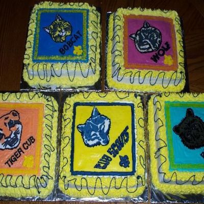 Cub Scout Banquet Cakes