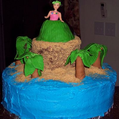 Luau Cake