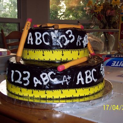 Teacher Appreciation Cake