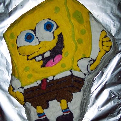 Sponge Bob Cookie Cake